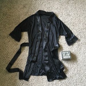 🍒🍒black tie robe🍒🍒