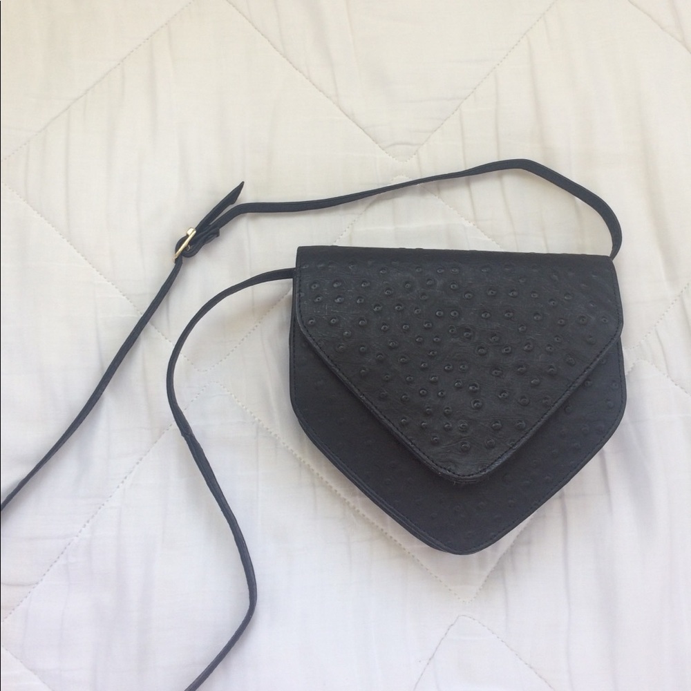 Black crossbody bag