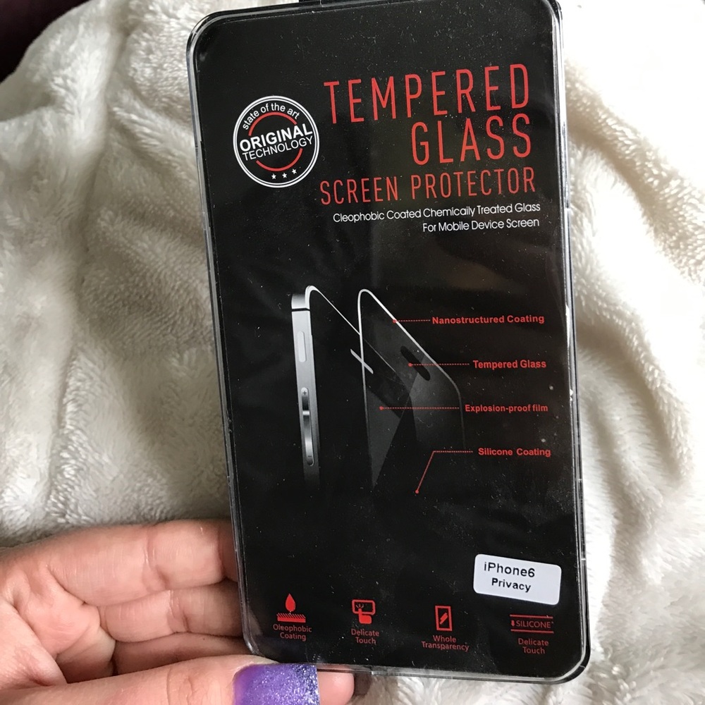 Privacy phone screen