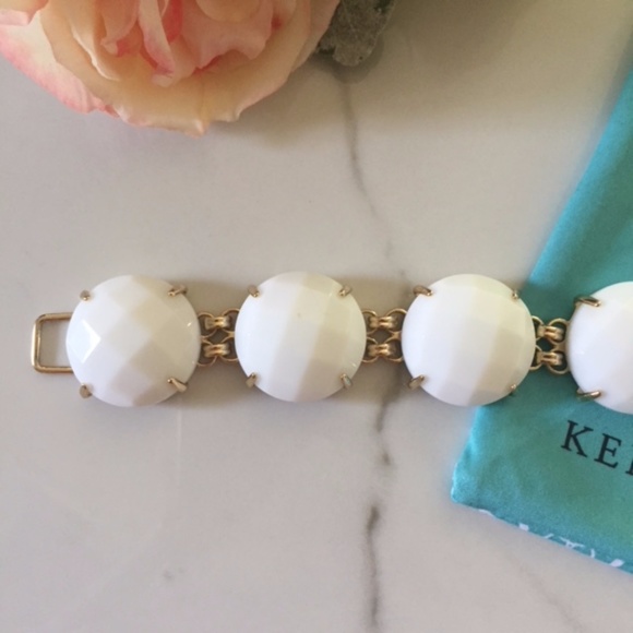 SOLD Brand New Kendra Scott White Cassie Bracelet - Picture 4 of 8