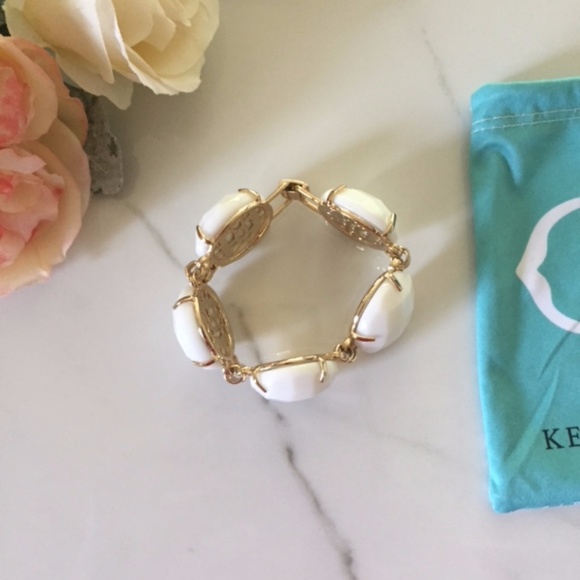 SOLD Brand New Kendra Scott White Cassie Bracelet - Picture 7 of 8