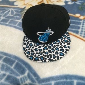 Miami Heat with cheetah print
