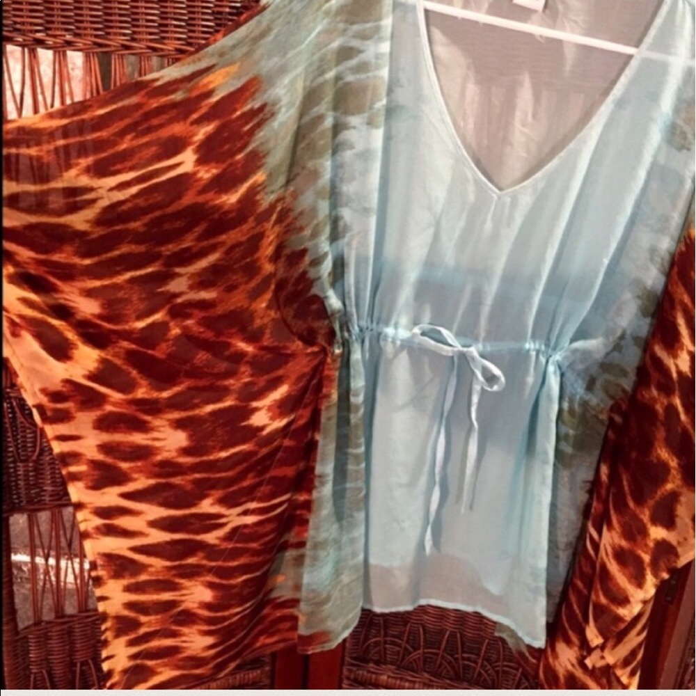 BEAUTIFUL BATWING SHEER TYPE SHIRT!
