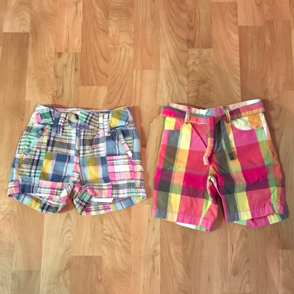 Girls shorts (2 pair) size 4