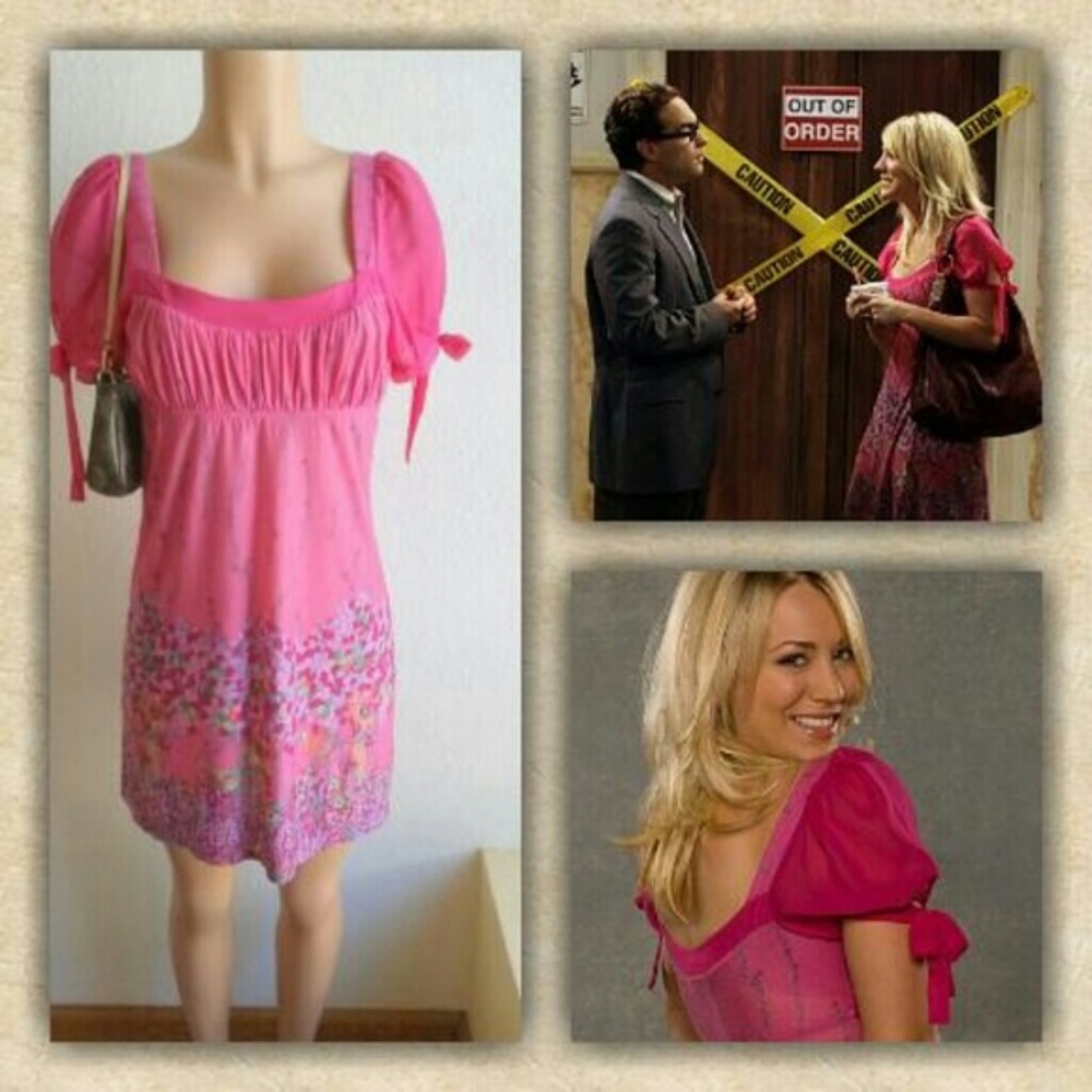 penny's pink dress big bang theory Big Bang Theory - Penny