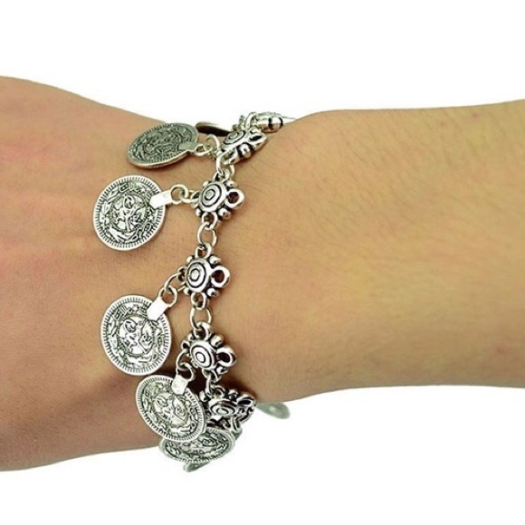 🆑 Set Of 2 Anklet/ Arm Bracelet - Picture 2 of 3