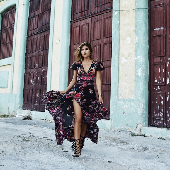 LAST 2! Boho Asymmetrical Dress - Picture 2 of 8