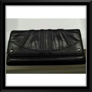 Black B. Makowski leather wallet