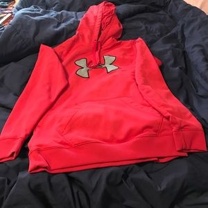Pink UnderArmour hoodie