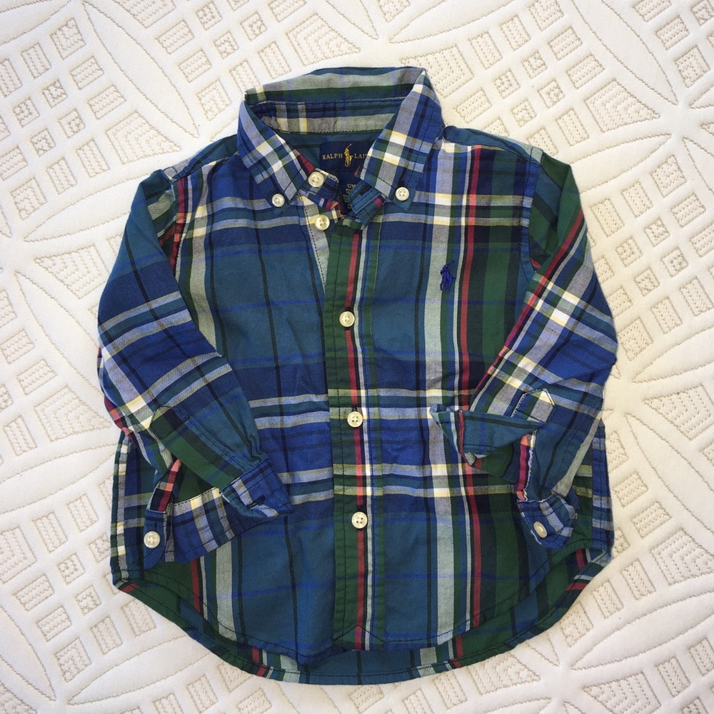 Polo Ralph Lauren Button Down- Boys Size 12mos