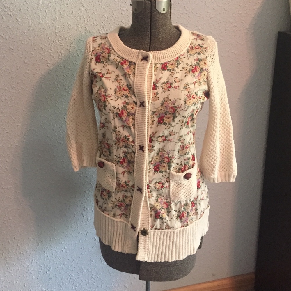 Anthropologie Spring sweater