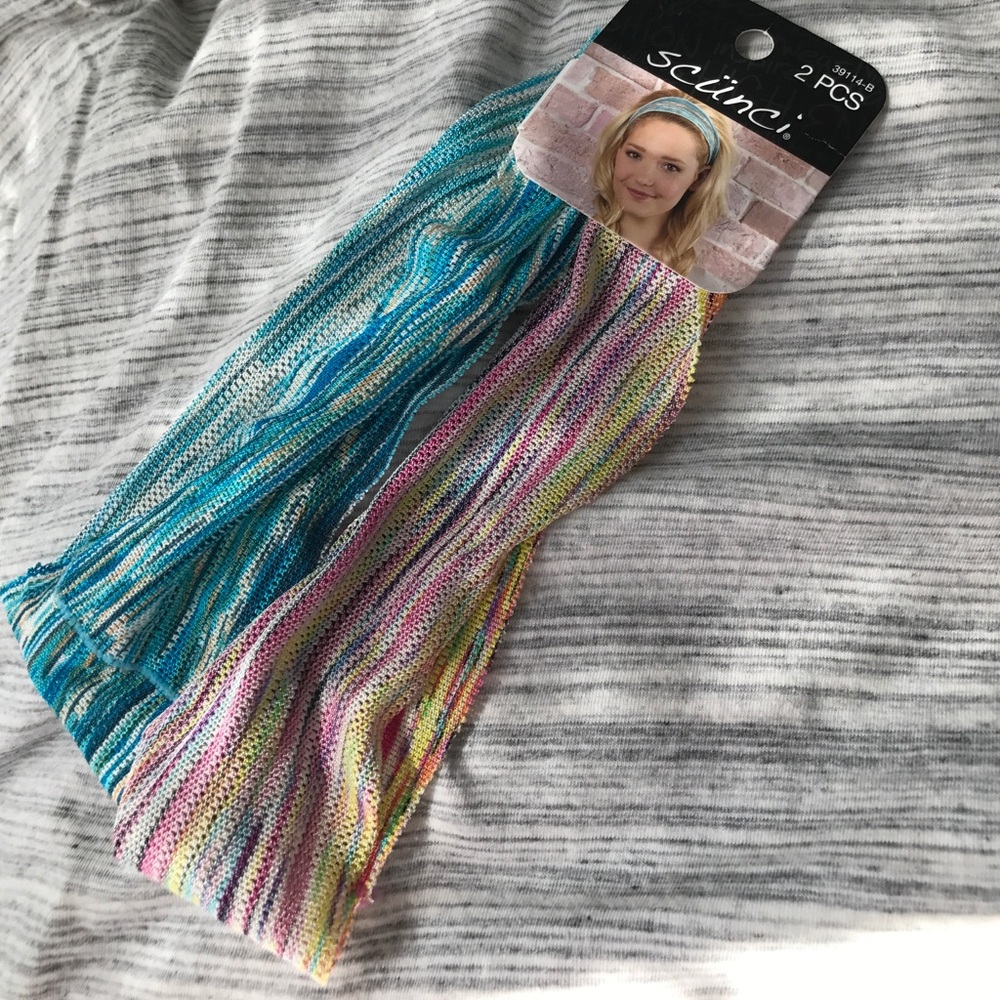 2 Multicolor Headbands