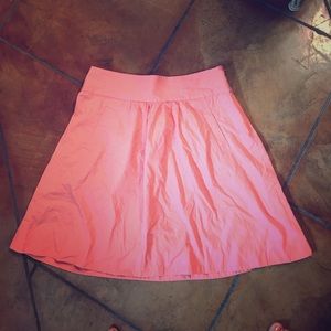 J Crew skirt sz 8 in peachy/coral color