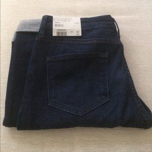 NWT TopShop Moto Baxter dark wash skinny Jean