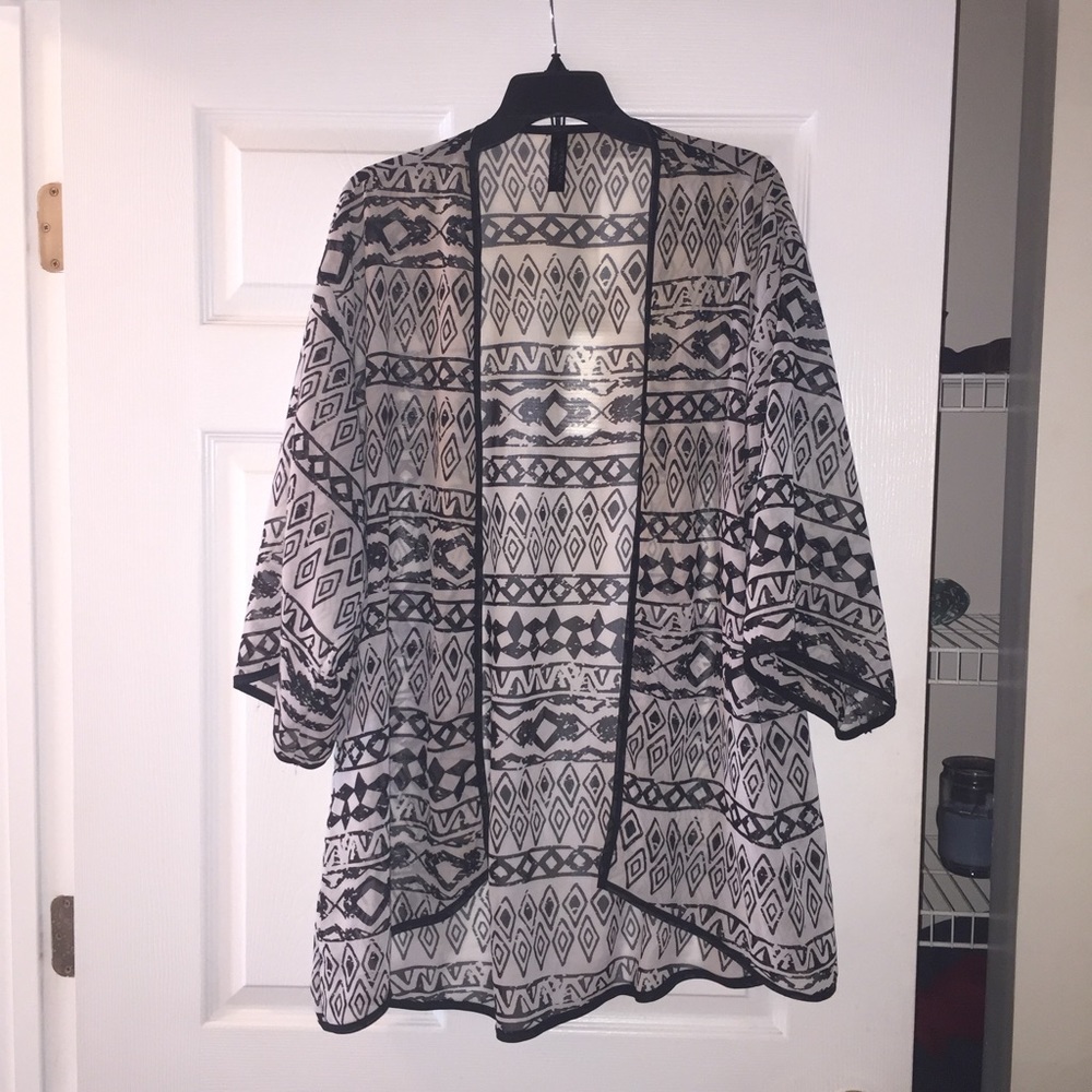 Aztec print Cardigan