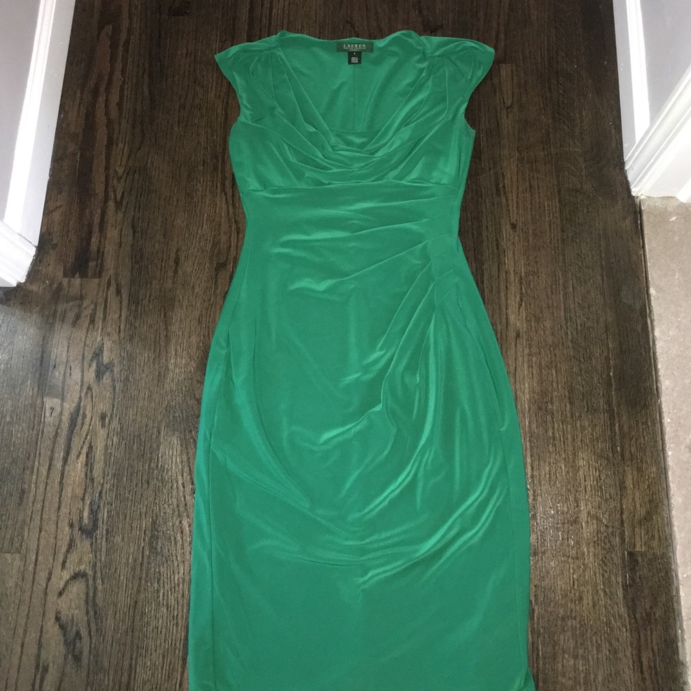 Ralph Lauren green dress