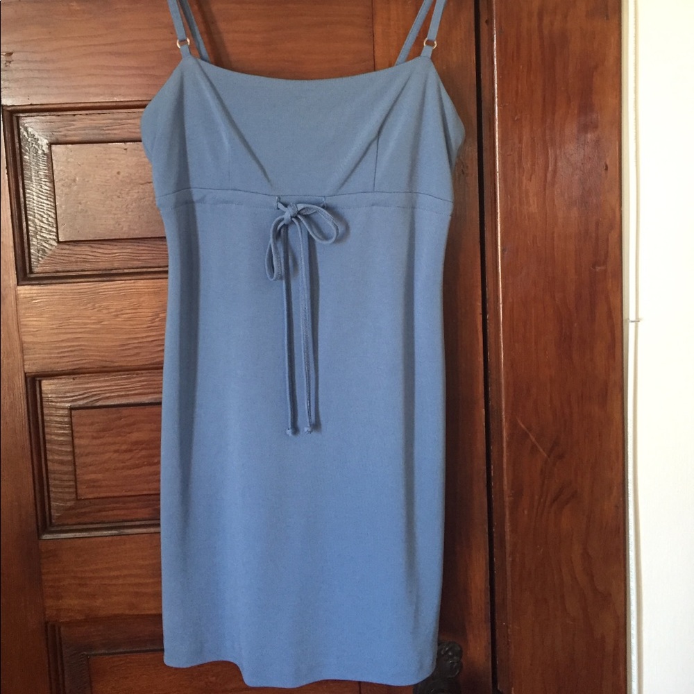 Beautiful blue BCBG dress!