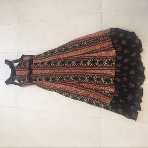 Free People Printed Maxi Dress