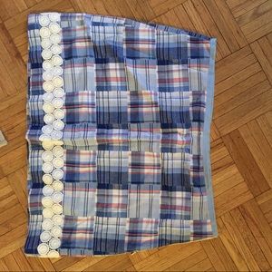 Vineyard vines plaid skirt
