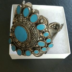 Turquoise & Sterling Sliver Bracelet