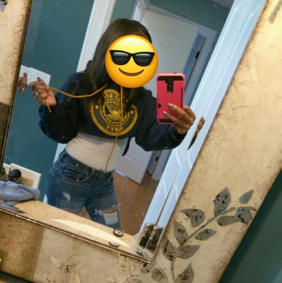 Custom Hooded Crop Top - Picture 5 of 5