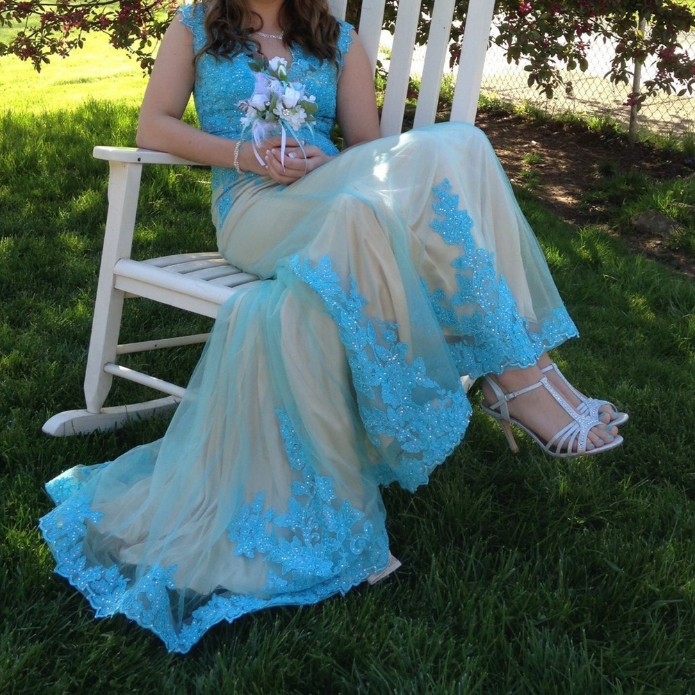 Tiffany Designs prom dress