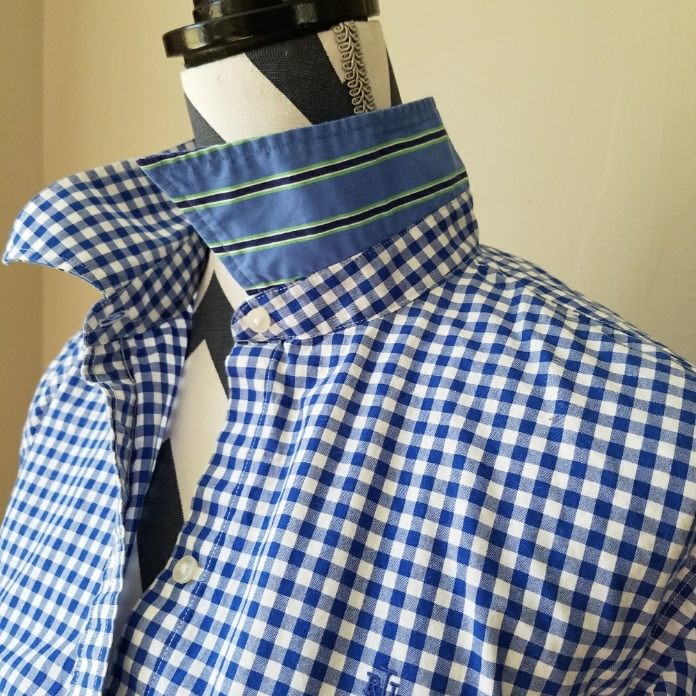 🌟SOLD🌟RL Plaid Button Down - Picture 4 of 6