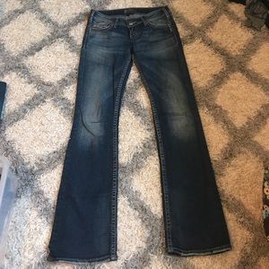 Silver pioneer jeans