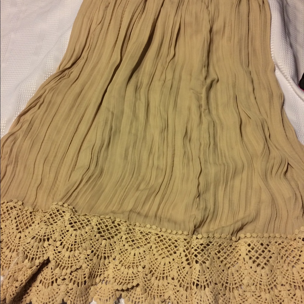 Free People full length skirt size small.