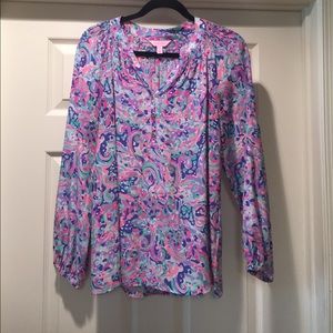 Lilly Pulitzer Elsa Top in La Playa