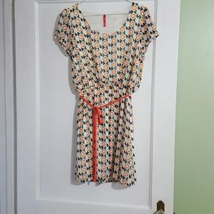 Geometric shapes dress