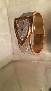 gold and glitter bracelet