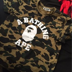 Bape Camo tee