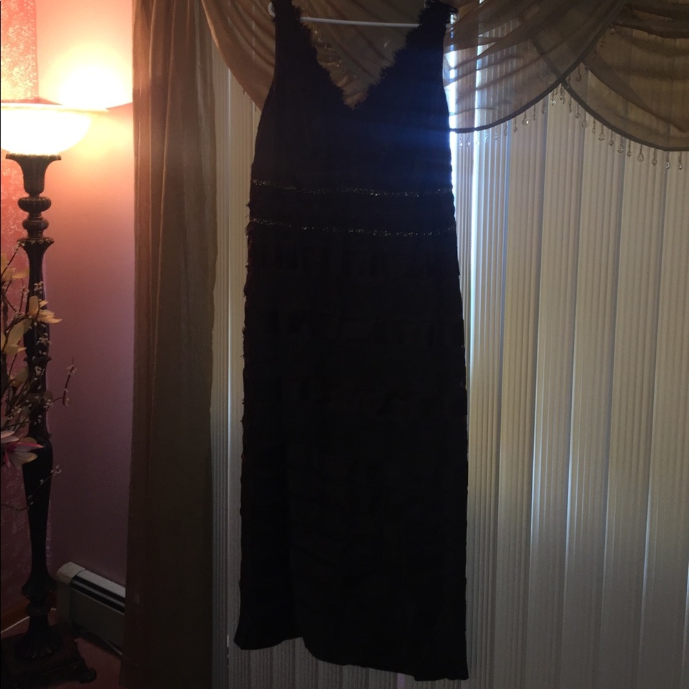 Js Collection Brown Evening Gown - image 1