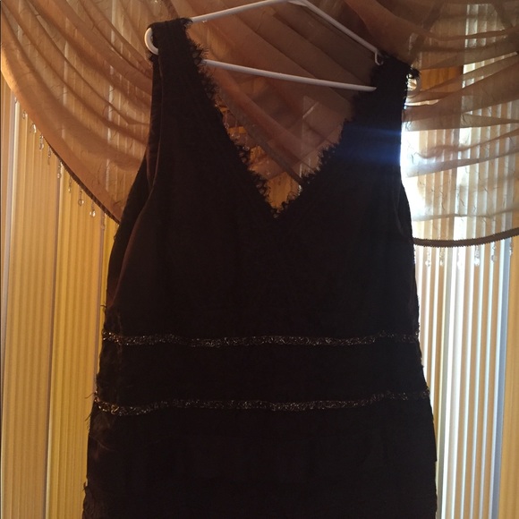 JS Collection Brown Evening Gown - Picture 2 of 6