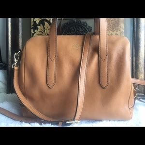 Fossil handbag with cross body strap