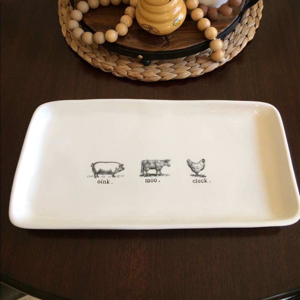 Rae Dunn farm Platter