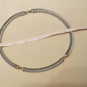 David Yurman Metro Cable Necklace