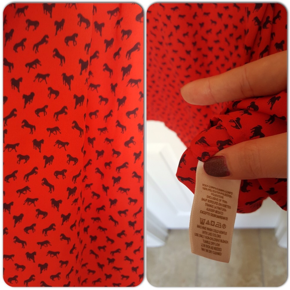 Free people horsey printed blouse - Picture 2 of 5