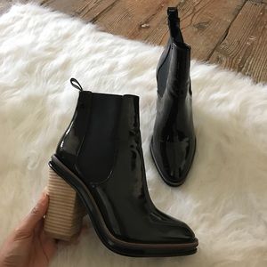 Aldo Patent leather booties