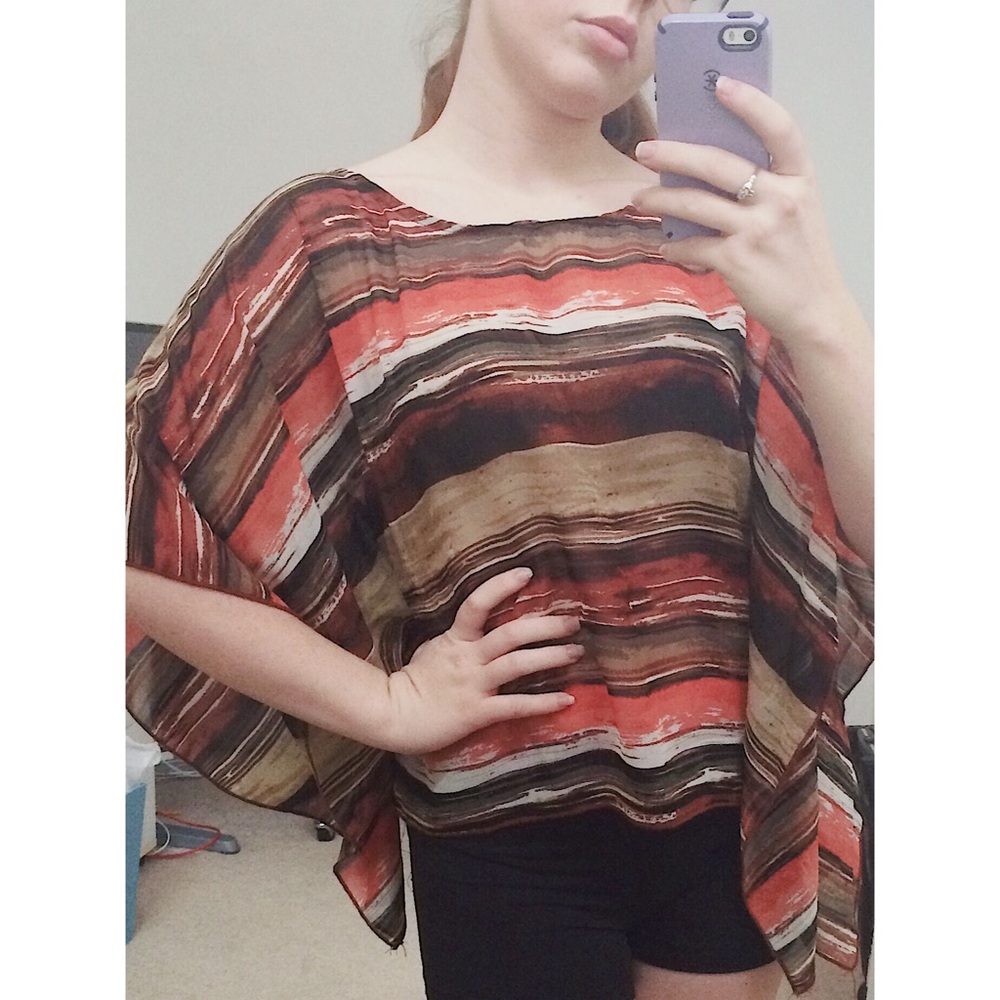 ❌DONATED❌ Poncho top