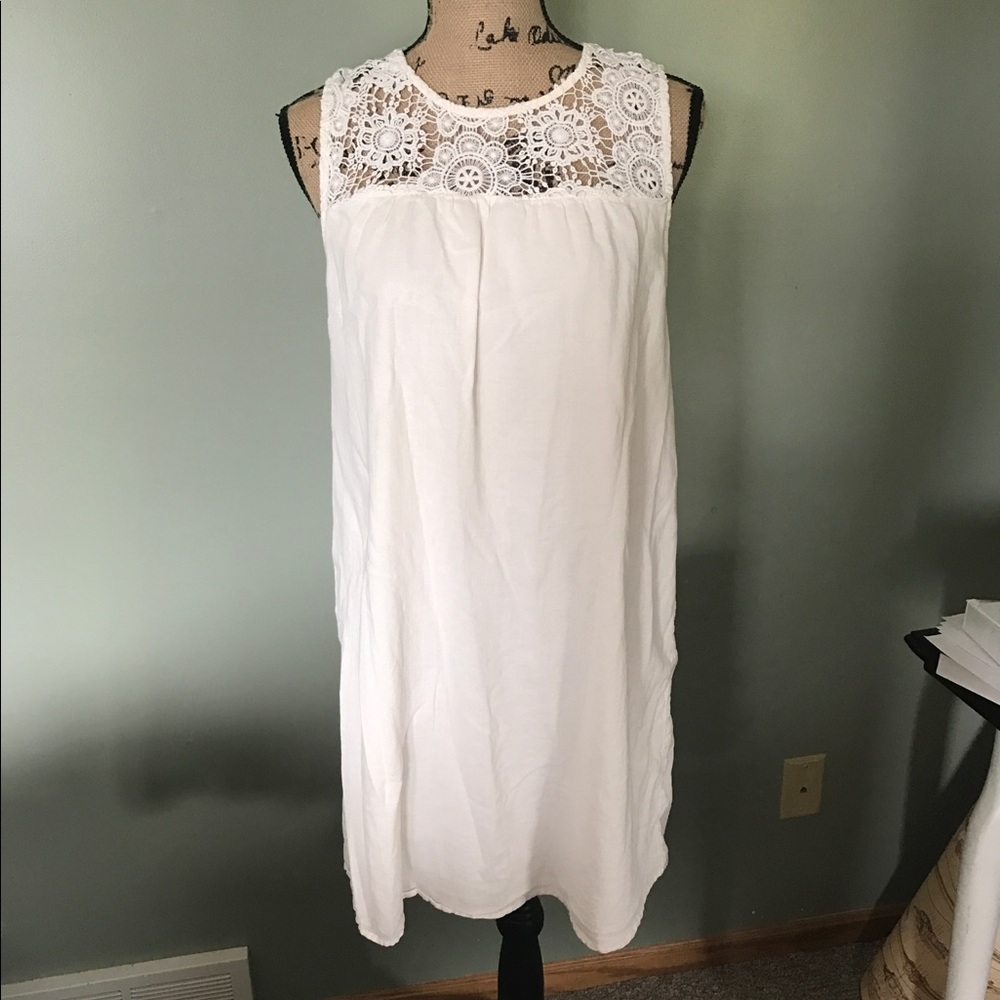 Old navy cream lace spring dress