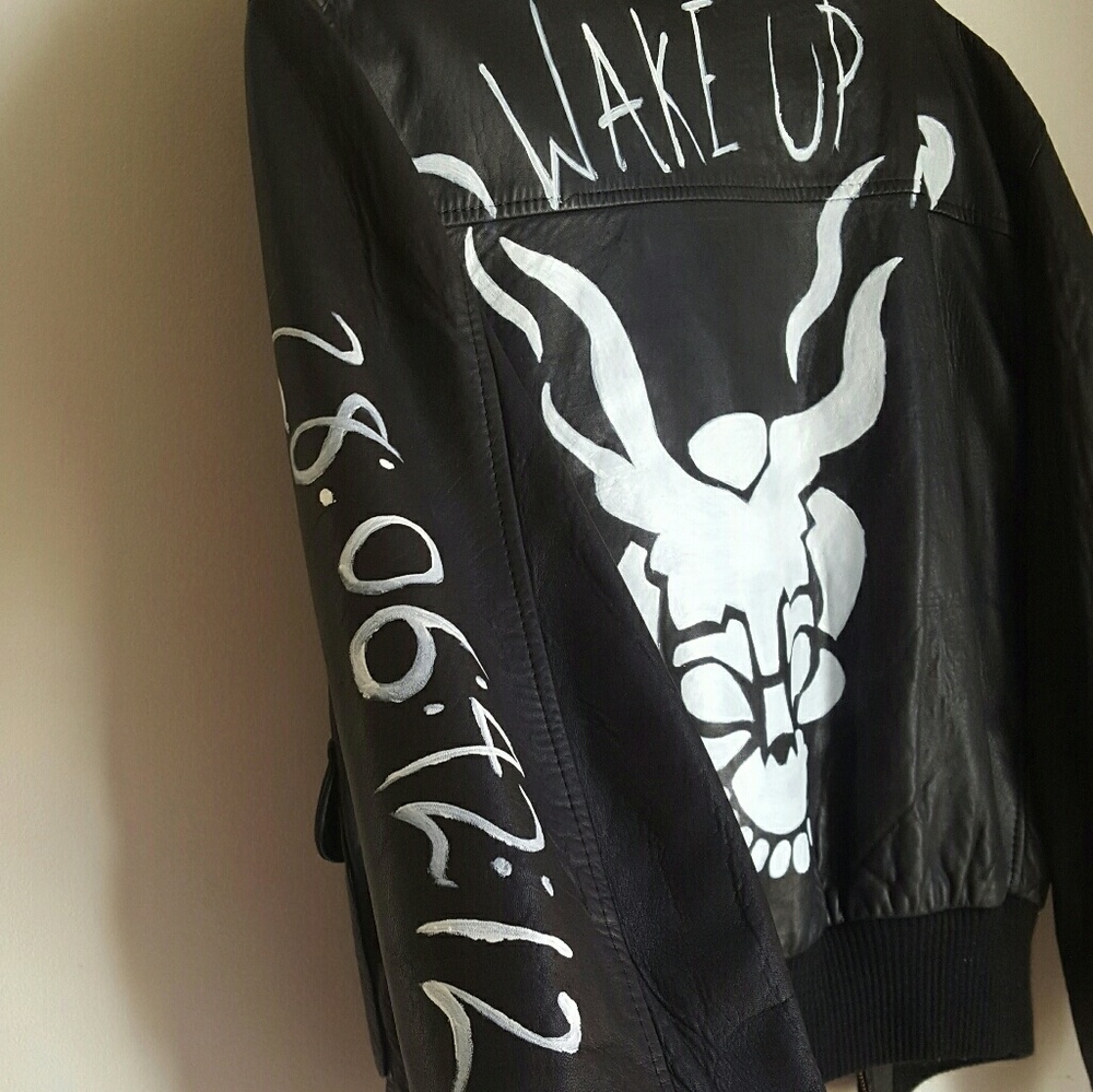 SOLD** Vtg 80s Donnie Darko custom made jacket - Picture 7 of 8