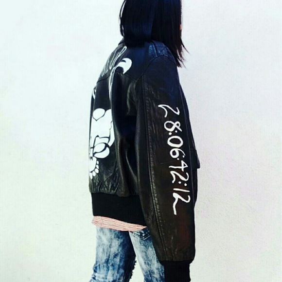 SOLD** Vtg 80s Donnie Darko custom made jacket - Picture 2 of 8