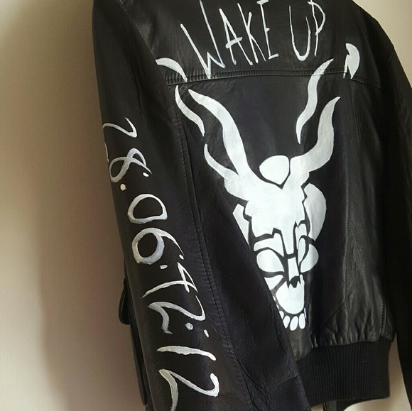 SOLD** Vtg 80s Donnie Darko custom made jacket - Picture 7 of 8