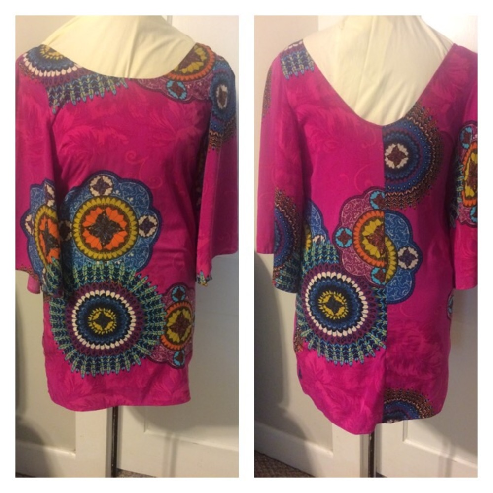 Madelynn geometric print mini dress - Picture 3 of 5