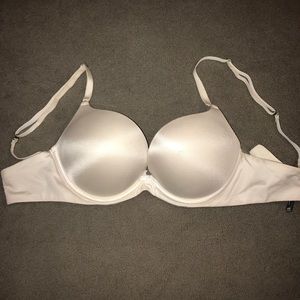 AERIE Drew Push-Up Bra WHITE