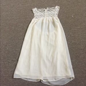 White babydoll dress