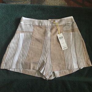 BCBGeneration Linen A-Line Short