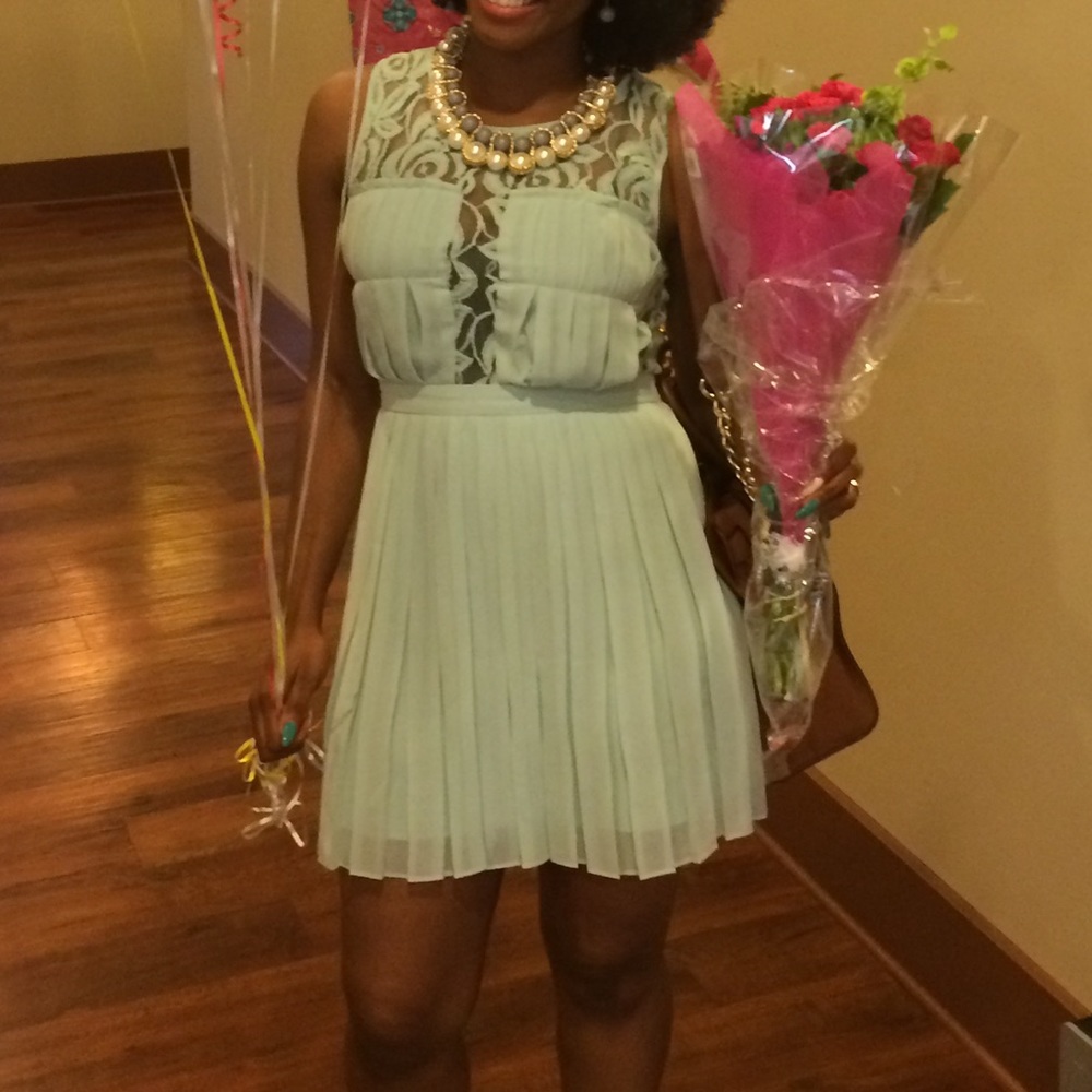 BCBGeneration Pleated Dress